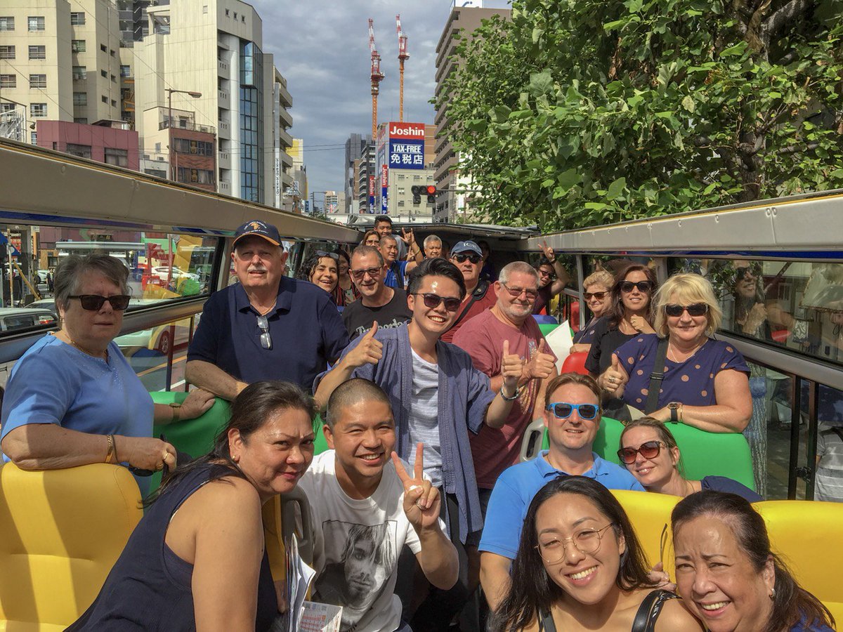 OsakaWonder's tweet photo. Busy three-day weekend on #OsakaWonderLoopBus! Thank you for #sightseeing with us!
https://t.co/oGAFltumkP
#Japan #Osaka #hoponhopoff #loopbus #travel #opentop https://t.co/LzRlmcYHCC