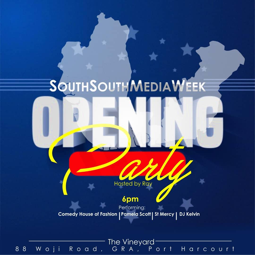 EBlackskin's tweet photo. Good Morning #SSMW #conveg South South Media Week, Opening Party is Today, South South Let's party together. @BlackmenHype https://t.co/XTCGOcOUfq