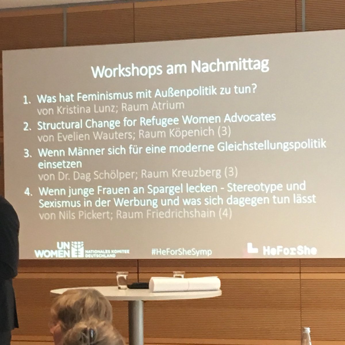 feuerundbrot's tweet photo. Workshop Angebot, sehr interessant würde ich sagen... (m) #HeForShe #HeforSheSymp https://t.co/bImCJcHMeJ