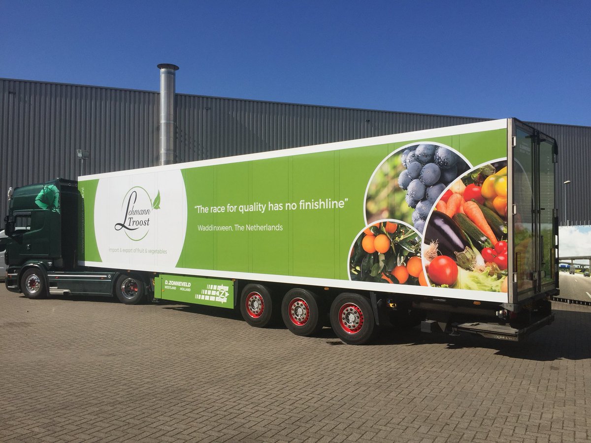 tiptopreclame's tweet image. U heeft ze wellicht al zien rijden, een van de 4 door ons verzorgde #trailerwraps voor #lehmannentroost! #trots