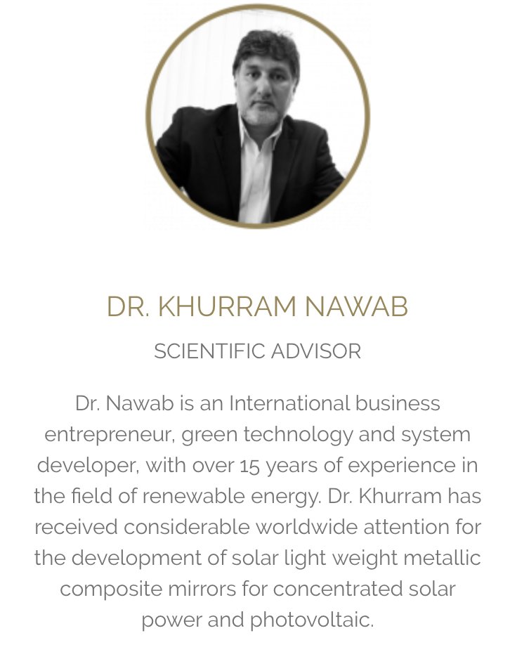 SolarBankers_'s tweet photo. We are very excited and proud to welcome Dr. Khurram Nawab on Solar Bankers' Team. Dr. Nawab will work as scientific advisor and he will oversee our world wide R&amp;D projects. In addition he will work with our CEO in Business Development. https://t.co/dqtB63Bbwc
