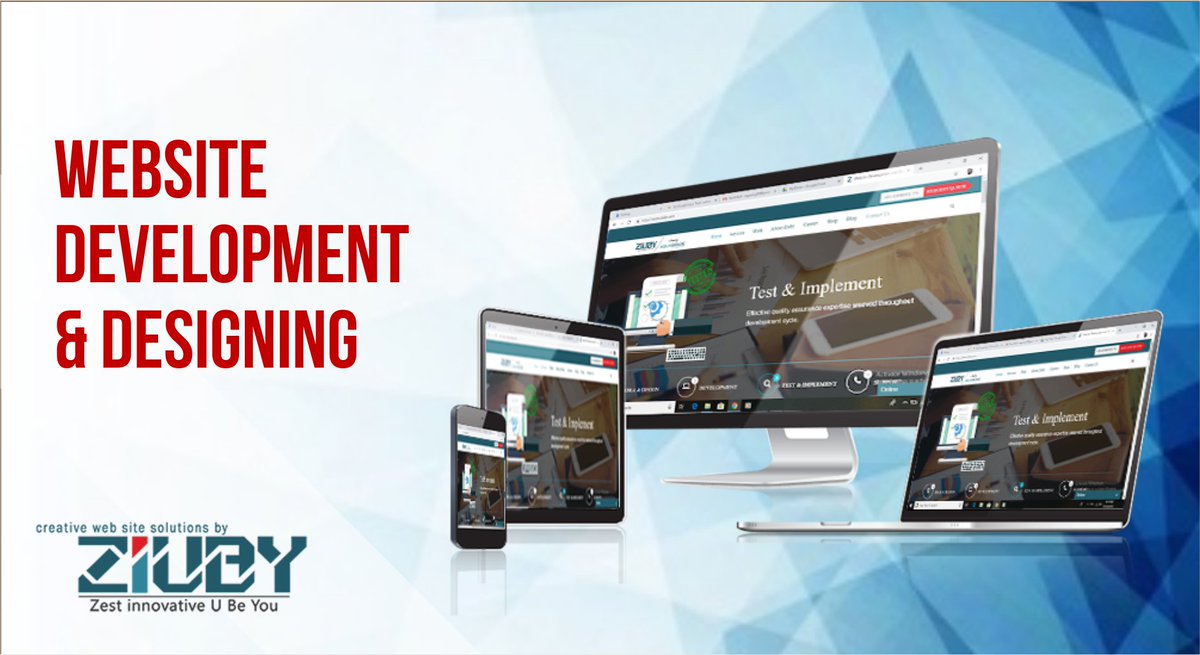 ziuby's tweet image. Ziuby | IT services
Website---ziuby.com
contact no. +91 8308302175
Anyone needs for any type website portal. Our team of professionals will help you to design, development.
#Ziuby #web_development #app_development #WebsiteMaintanance #ITSolutions #digital_marketing
