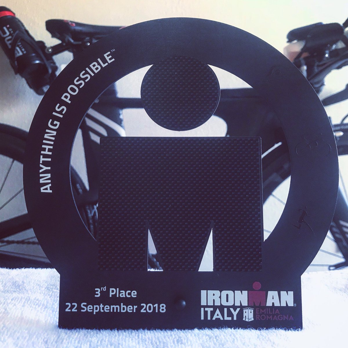 🥉 IRONMAN ITALY PODIUM! 🥉

Those close to me know that the odds were firmly stacked against me making it to the start and/or finish line yesterday. But knowing you all believed in me meant the world.

Yesterday was a true lesson in courage, passion and the power of the mind.