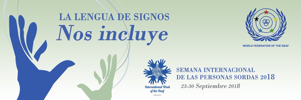 AszaAragon's tweet photo. Desde ASZA, queremos compartir con todas las personas usuarias de la Lengua de Signos Española un momento importante: 
¡LA SEMANA INTERNACIONAL DE LAS PERSONAS SORDAS! https://t.co/0ErzPkSpjG