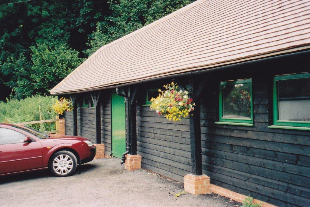 SurreyHillsBrew's tweet photo. The original Surrey Hills Brewery buildings before and after renovation. The journey from dereliction to a working Brewery was challenging but satisfying. https://t.co/modMb4IivV