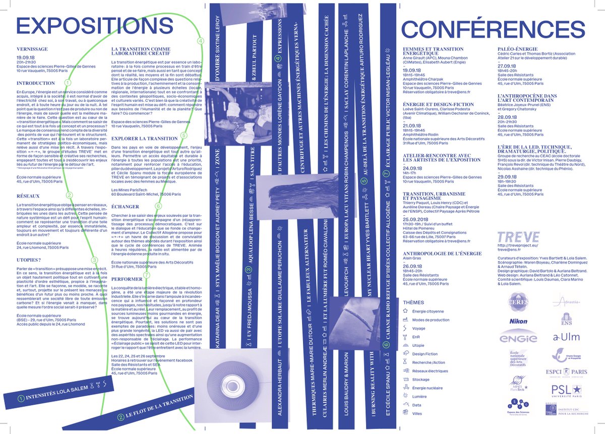 Demain, de 17h30 à 19h ▶️ table ronde sur "Transition, Urbanisme, Paysagisme" à l'Hôtel Pomereu (rue de Lille), en collaboration avec <a href="/caissedesdepots/">Caisse des Dépôts</a>, coll. Paysage Après Pétrole &amp; @Ensp78.
🍾 Suivi par un buffet!

Réservation gratuite mais obligatoire par DM ou à treve@ens.fr