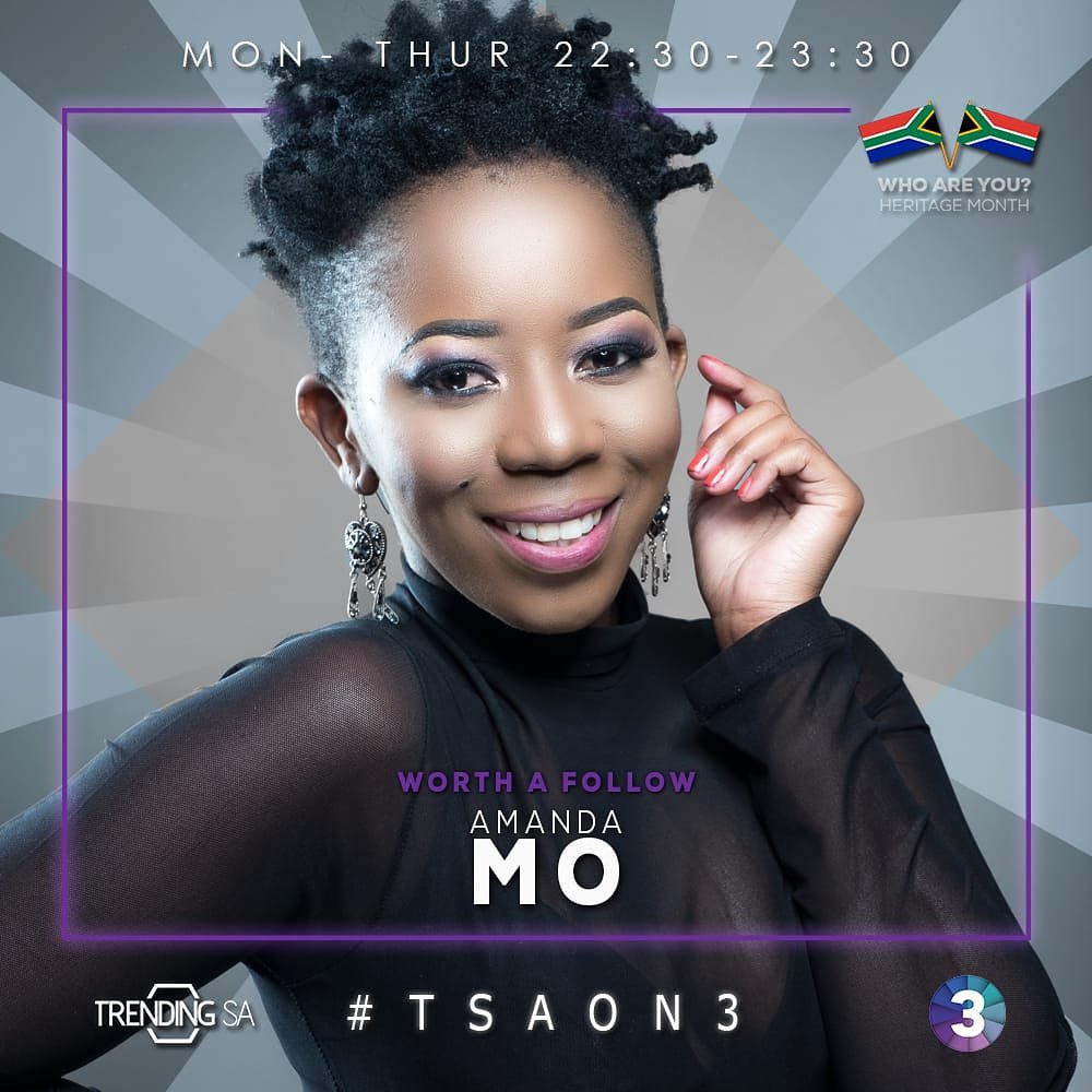 AmandaMoMusic's tweet photo. We're on Trending S.A tonight at 10:30pm π #trendingsa #amandamo #iconpb https://t.co/cv5JNyosJi
