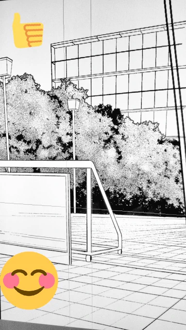 パース定規を覚えた我が身に恐れる背景など無し。 