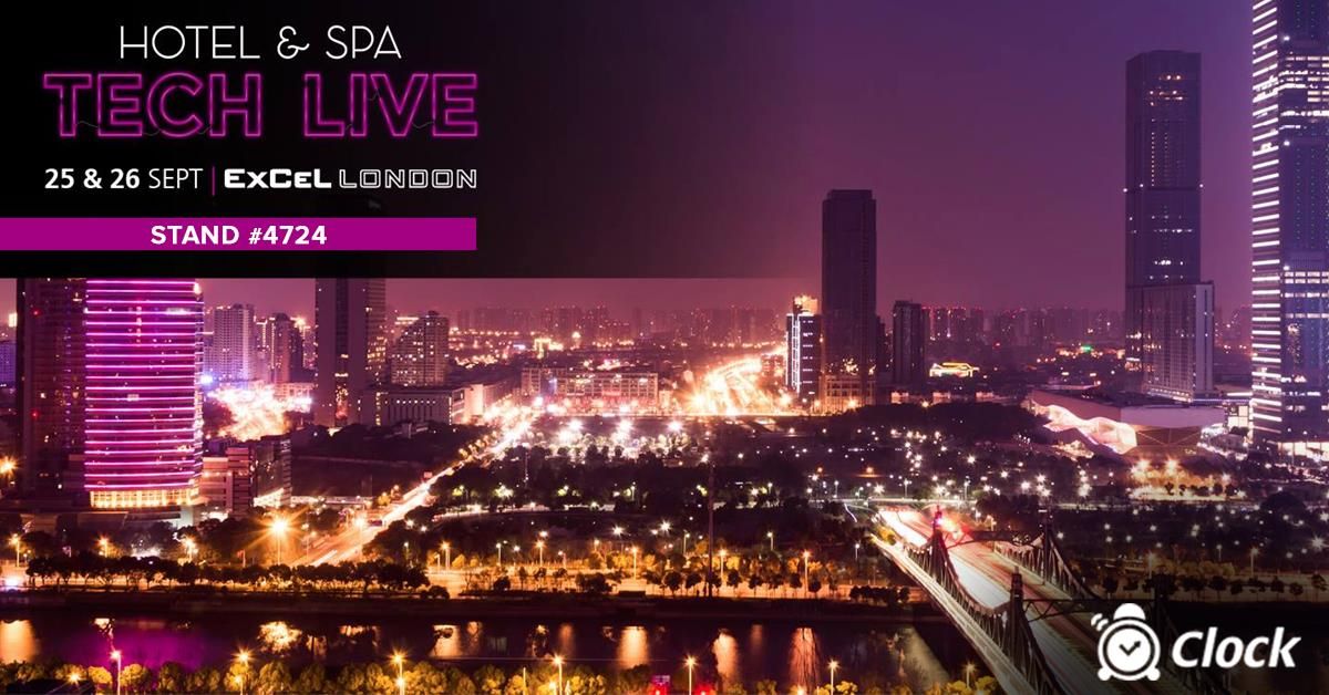 ClockSoftware's tweet image. Not long to go now until #HTL18 in London starts. Visit the #ClockSoftware team at Stand 4724 and meet our experts presenting the future of hospitality technology! #Hungry4growth
And don&apos;t forget there&apos;s still chance to get your FREE tickets ➡️buff.ly/2MgNbxn