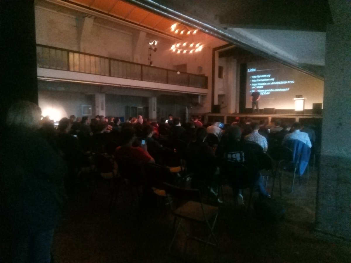 pEpFoundation's tweet photo. Full house beim @GNUnet talk von t3ss von @secushare in diesem wunderschönen Saal auf den @datenspuren - obwohl so früh am Morgen :)
Für alle die verpennt haben gibt's recordings auf https://t.co/ZFsl3vnJ6P
#youbroketheinternet #wefixthenet #datenspuren #ds18 https://t.co/nBkv5SvJcx