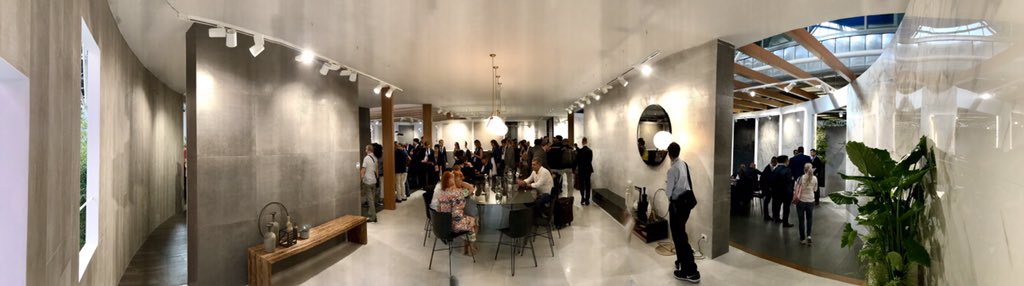 Italgraniti's tweet photo. Si sono finalmente aperte le porte di #cersaie2018: godetevi questa anteprima del nuovissimo allestimento #italgraniti e venite a trovarci come sempre al pad25 stand A80-B81 https://t.co/FsXXJLBdyL