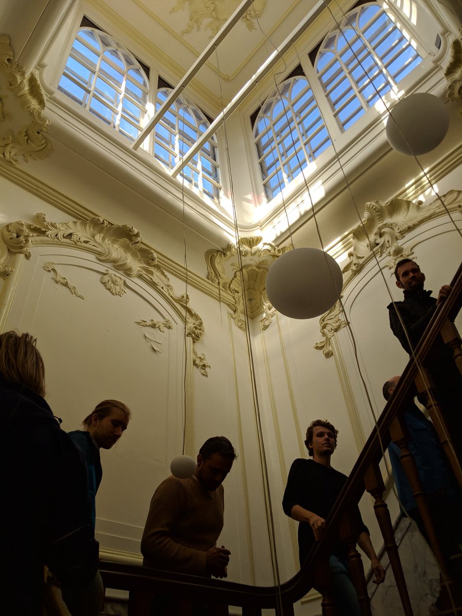 hermenhulst's tweet image. Inspecting our temporary additional Studio Space. It’s a canal mansion built in 1741, adjacent to @Guerrilla studio. This will be part of our home until our few Facility is ready late next year