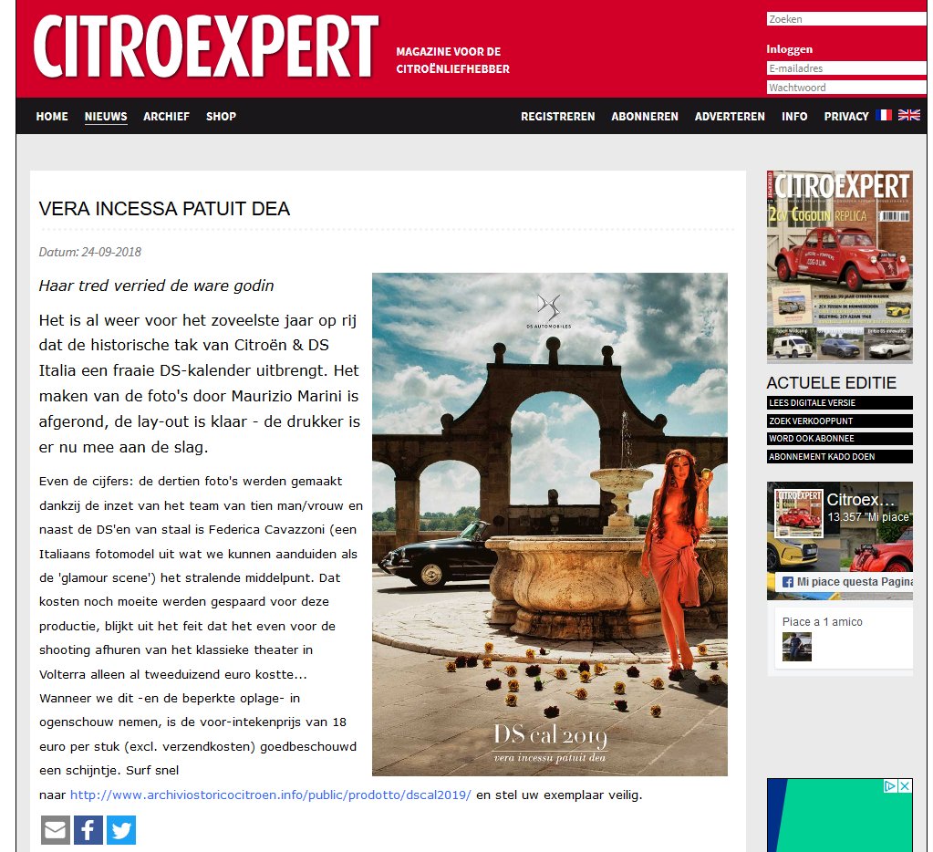 citroexpert.nl/artikelen/nieu…    🇮🇹📸🚗😍📷 #cdsciotroen #dscal2018 #dsautomobiles #citroends #autostorichi #autodepoca #pitigliano
