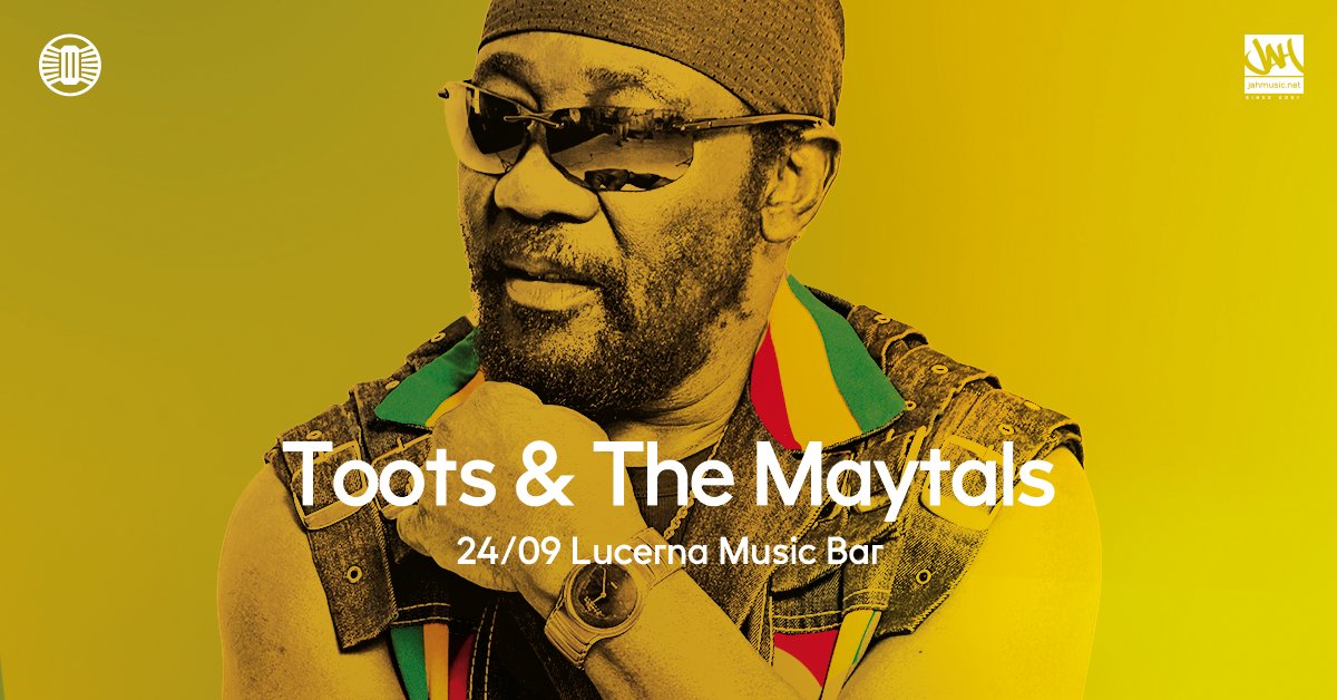 Už dnes Toots &amp; The Maytals poprvé v Praze!
musicbar.cz/program/toots-…