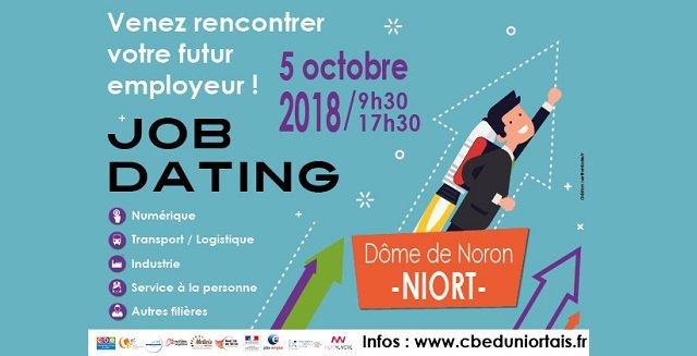 niort_tech's tweet photo. Vous êtes à la recherche d’un emploi dans le numérique ? Le Job dating du @cbeduniortais se teindra le 5 octobre au Dôme de Noron ! Plus de 120 offres d'emploi sont disponibles et consultables ici ➡ https://t.co/99e8HvlEiw https://t.co/TeuaFjZCLY
