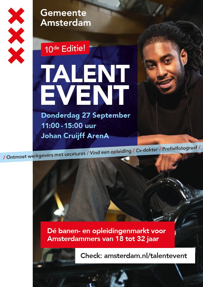 Kom jij ook naar het Talent Event in de Johan Kruijf Arena? Wij verwelkomen je graag! Speel het Hospitality spel en win! Spreek een van onze recruiters over jouw carrièremogelijkheden binnen ons mooie bedrijf! #talent #kansen #vacature #vacatures #Hospitality
