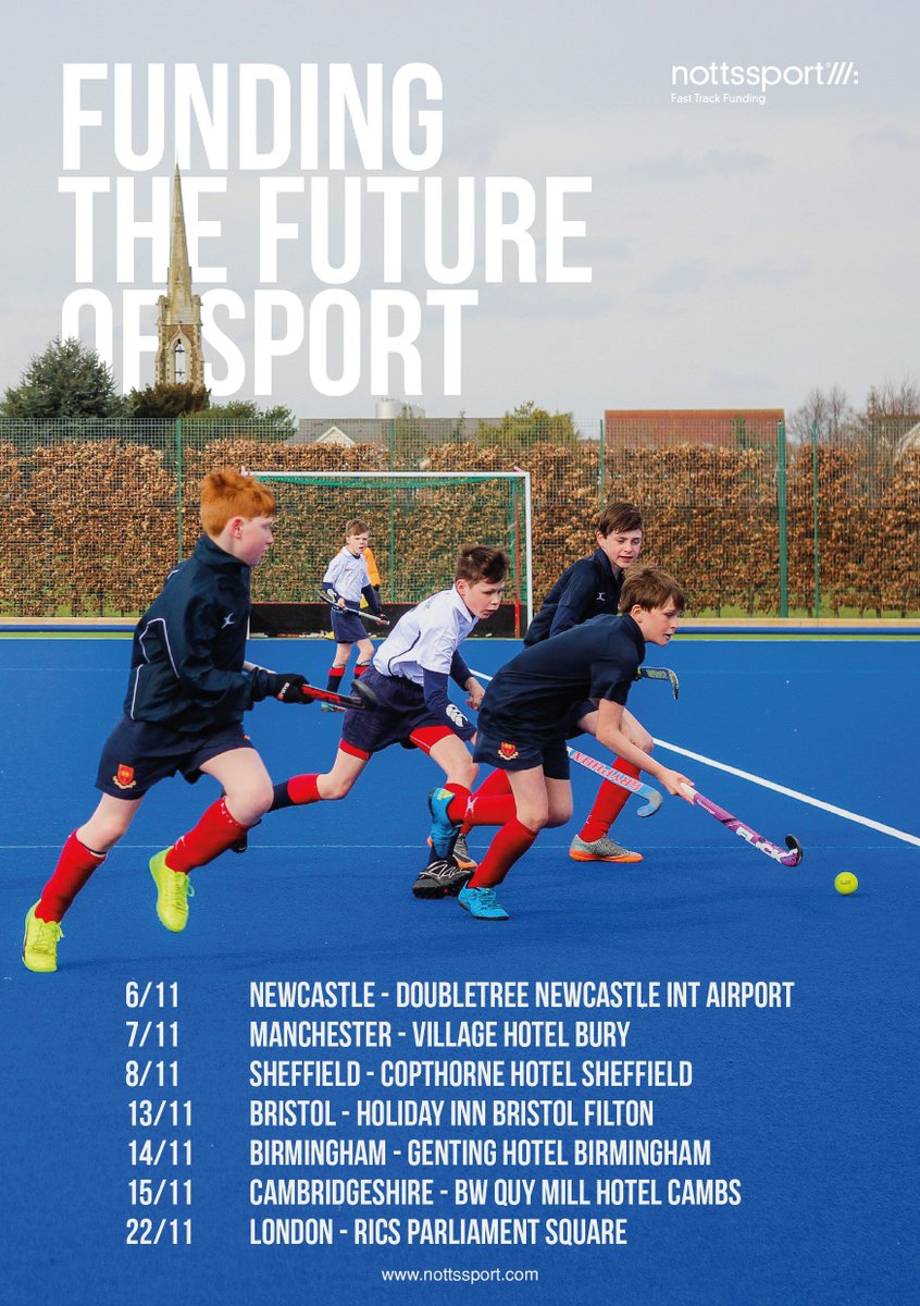 NottsSport's tweet photo. Don't miss our free #FastTrackFunding seminars running throughout November. FTF can help clubs &amp; schools achieve their ideal sports facilities now rather than later. This proven method has been described as manageable, straightforward &amp; accessible. To book https://t.co/frJFWfAutn https://t.co/04Hkm0FRBy