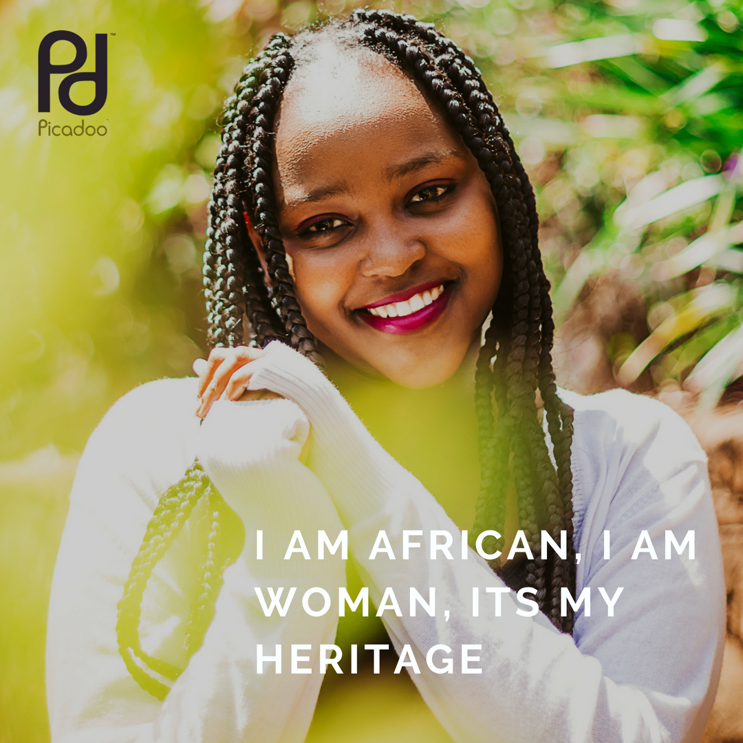 I am African, I am a Woman and that is my heritage. #HappyHeritageDay #HeritageDay #Heritage #Picadoo #Braids #BraidedHair