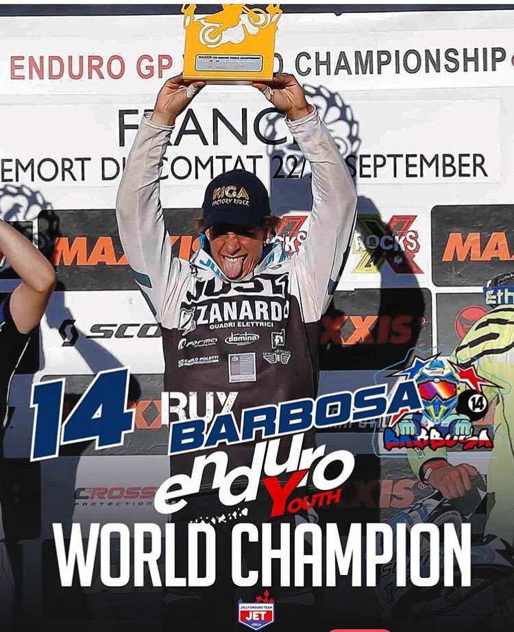 #MotivationMonday : This is a really nice motivation....So happy for these two young guns that became <a href="/Enduro_GP/">EnduroGP</a> Junior &amp; Youth WORLD CHAMPION!👑 Well done Matteo Cavallo &amp; Ruy Barbosa,so happy for your result after the hard work that you put in!💪🏻🔝😉