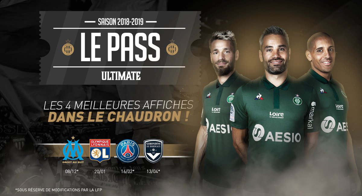 ASSEofficiel's tweet photo. 😃 Après les abonnés, au tour des Membres d'accéder (enfin) au #PASSultimate avant l'ouverture au grand public dans une semaine !
🌟🌟🌟🌟#ASSEOM #ASSEOL #ASSEPSG #ASSEFCGB : ne manquez aucune des ces quatre affiches de prestige dans le Chaudron !
👉https://t.co/Jydw3Ucdka https://t.co/Isq7cQOQCT