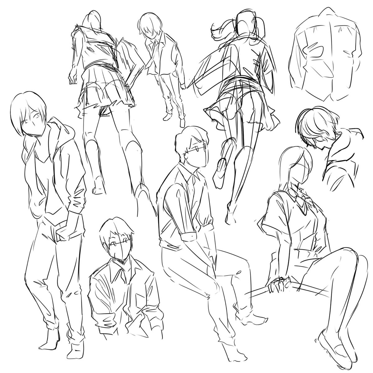 @sen_sen1111 ご質問ありがとうございます!僕は毎日上手いと思った絵や写真を模写してました!でも未だにデッサン崩れとかあります・・・ 