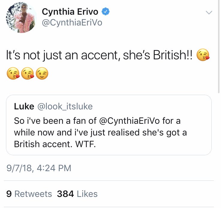 (And yet again times when her accent is more than an accent, it’s an identity – a lived experience.)