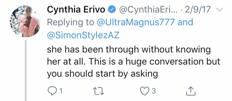 She realizes that there are issues where lived experience matters. Where listening and learning matter, rather than debating, denying, dismissing and judging. That choices matter.