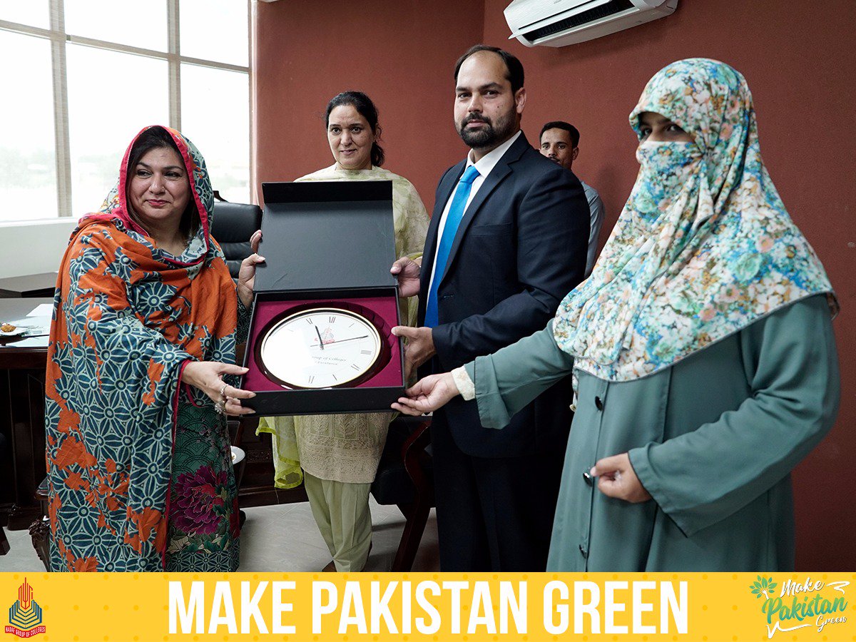 HadafColleges's tweet photo. With gratitude, students and teachers of HADAF got aligned with the mission of PGC family for planting 2,500,000 trees by 2019. The activity engaged famous personalities like Ishtiaq Urmar (KPK Minister for Forest), Asia Asad &amp; Rabia Basri (MPAs) &amp; Javaid Iqbal (SSP Operations). https://t.co/0hFjBOZJ1i