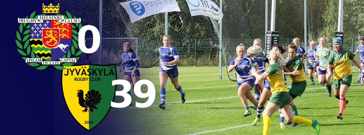 HRC:n naisten kausi katkesi lauantaina välierätappioon Jyväskylälle. Otteluraportti on luettavissa verkkosivuiltamme: helsinkirugby.fi/hrcn-naisten-k…
#suomirugby #helsinkirugbyclub #jyväskylärugbyclub