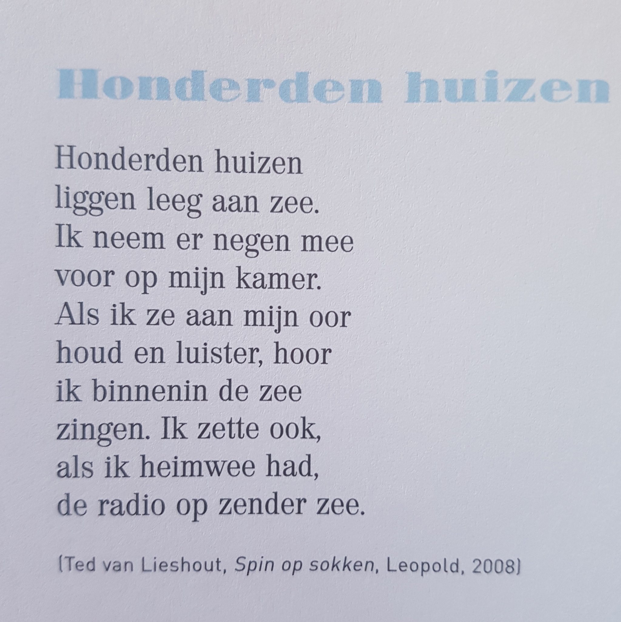 Deborah vd Vliet on Twitter "Honderden huizen, gedicht Deborah vd Vliet on Twitter "Honderden huizen, gedicht