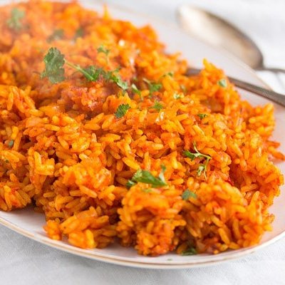 JeunFoodNetwork's tweet photo. Prestige restaurant has one of the best budget combos on Jollof rice. For N1000 incl delivery, get jollof with beef, plantain and moimoi. Combo is dependent on food availability by restaurant at time of order. https://t.co/6ZFq84okt6