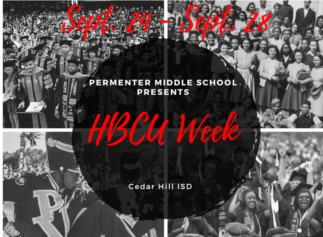 diva_education's tweet photo. We are so excited to kick off #HBCUWeek at @PermenterCHISD!!!!
โค๐ค๐ค๐พ
#CHISDTheLeadingChoice
#ThePermenterWay https://t.co/2xjLn37tkx