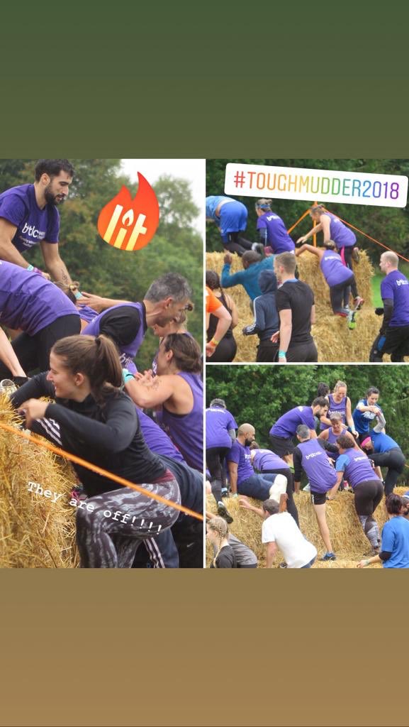 Brilliant day doing #toughmudder with <a href="/teamaccu/">Team ACCU</a>  for <a href="/Barts_Charity/">Barts Charity</a> on a cold, wet day! There was blood...some sweat (washed away by the rain/mud), but no tears! Great team work... and a big thank you to everyone who sponsored us (nearly £4K) justgiving.com/fundraising/b-…