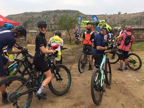 OsmiumLs's tweet photo. Day one has started at the @LesothoSky.
Racers starting off at the #romatradingpost and take the metolong loop
Full details of the race;
 https://t.co/9tcSJDRUpe

#LesothoSky2018 #lesotho #osmiumls https://t.co/bEjHS0jgA4
