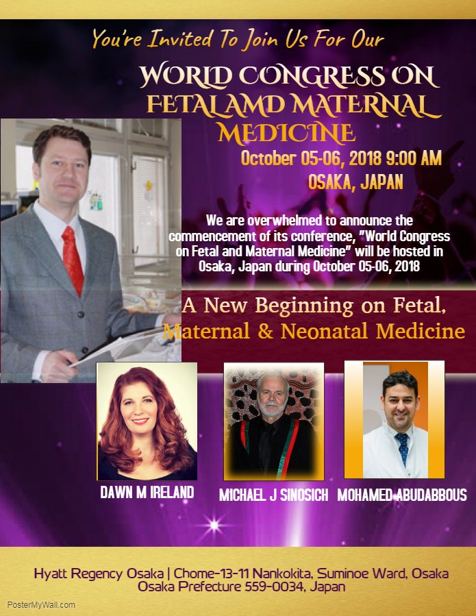 fetalCong's tweet photo. #MondayMotivation #hcsm #meded #FMM2018 #10DaysToGo COUNTDOWN START!!!
Golden Opportunity to attend.. Still Thinking...??? Hurry to register with great deals soon.
https://t.co/pDGzJqVzoD
Email: worldfetalmedicine@gmail.com https://t.co/fqU627aRIJ