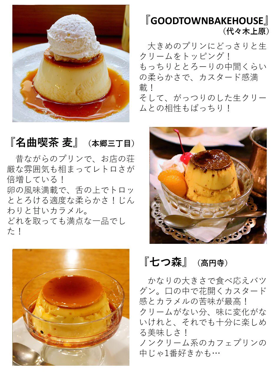 これは保存版wwプリン好きにはたまらない！【東京のプリンまとめ】