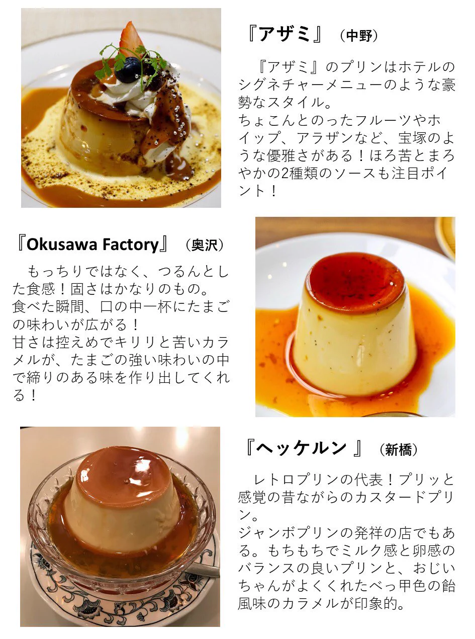 これは保存版wwプリン好きにはたまらない！【東京のプリンまとめ】