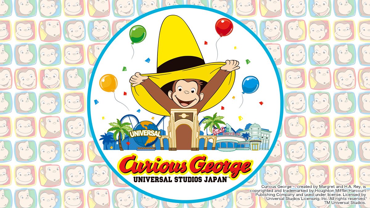 ユニバーサル スタジオ ジャパン公式 プレイング ウィズおさるのジョージ Let S George その顔 いただきっ かわいいジョージとワクワク遊べる 新アトラクション 特設サイトでただいまオリジナル壁紙プレゼント Usj 詳細はこちら