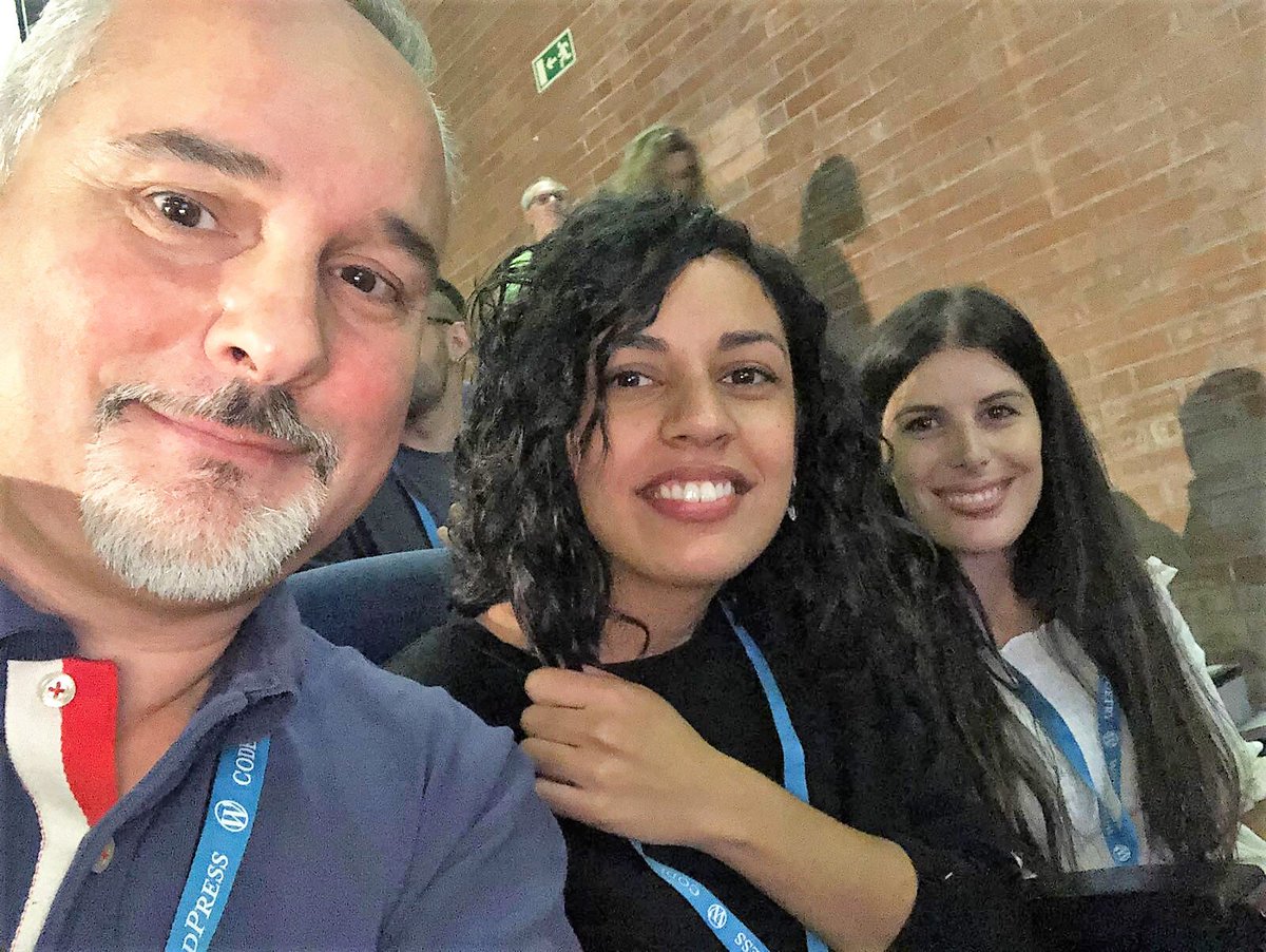 inova3's tweet photo. Este fin de semana una parte del equipo de #inova3 ha tenido el maravilloso placer de asistir a la primera #WordCamp en #Galicia.
Ha sido una experiencia increíble rodeada de gente genial
#pontewordcamp #pontewordcamp2018 #WordPress #wordcamp2018 #wordcamp #pontevedra #galicia https://t.co/V8uCtscG97