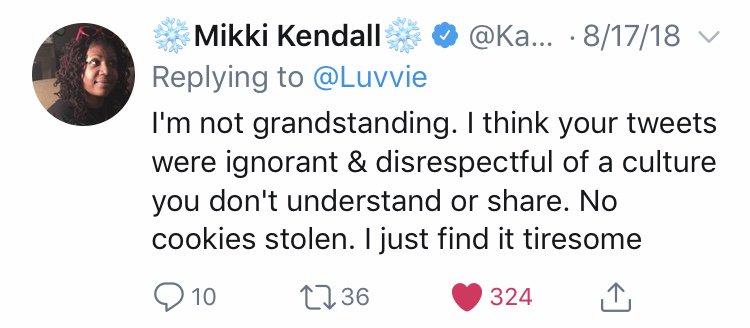 What pray tell, are *some African-Americans who call out cultural interlopers & ethnic bigots* jealous of? #HarrietDeservesBetter(Note: "Black American" here is being used to denote African- #AmericanDOS  #BADASS (Black American descendants of slaves & sharecroppers))