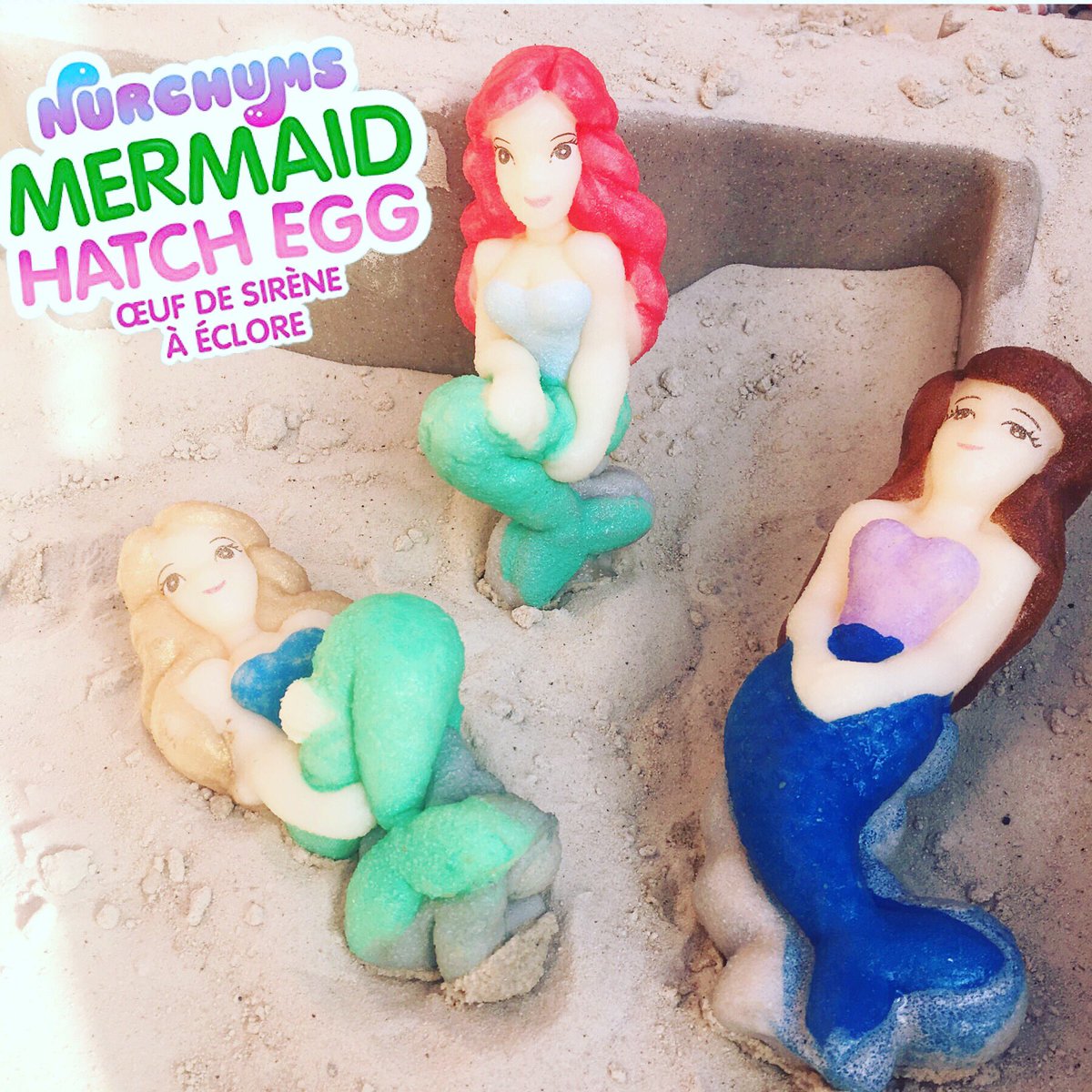 PatiencesMagic's tweet photo. Day 7 Just check out how big our awesome @nurchums Mermaids have gotten they have all grown up and ready for the ocean 🌊 🧜♀️Which one is your favourite?
.
.
@keycraftglobal #keycraft #keycraftglobal #nurchums #growingeggs #unicorns #unicornsarereal #mermaids #kidfluencer https://t.co/ogxDQlWCi8