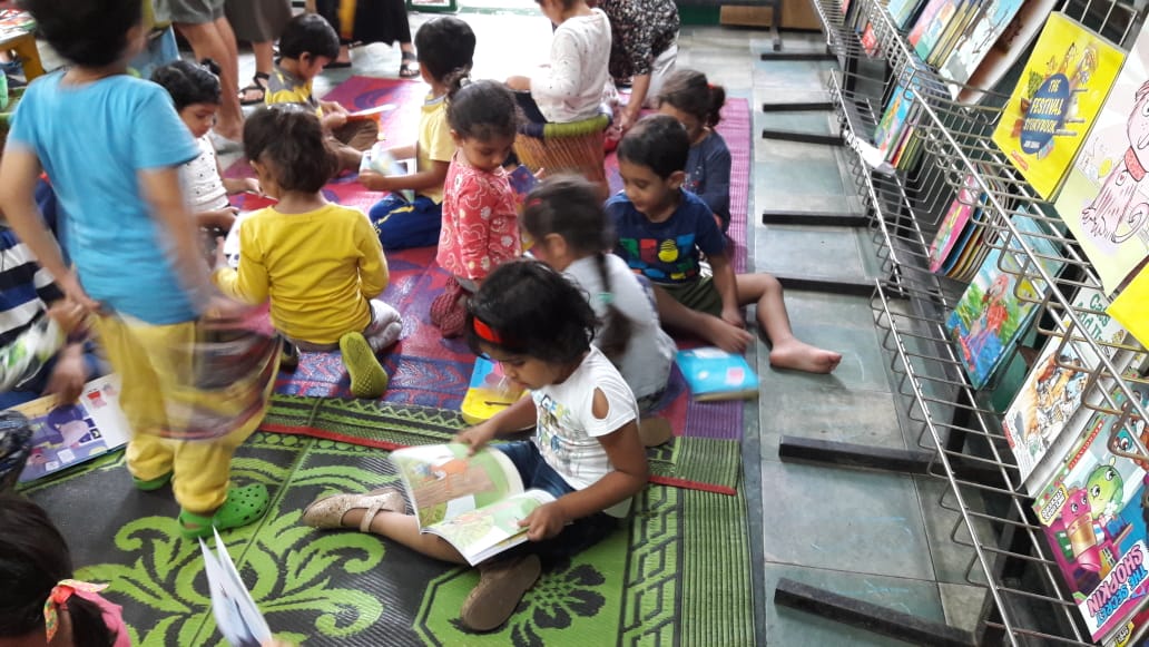 LearningTreeDel's tweet image. The Learning Tree Playschool book fair is here!
The Day 1 of our book fair was a huge success. Make sure to visit us and be involved in shaping your child’s reading habits. 
Here are some highlights of the day. A special thank you to Scholastic India and everyone who joined us.