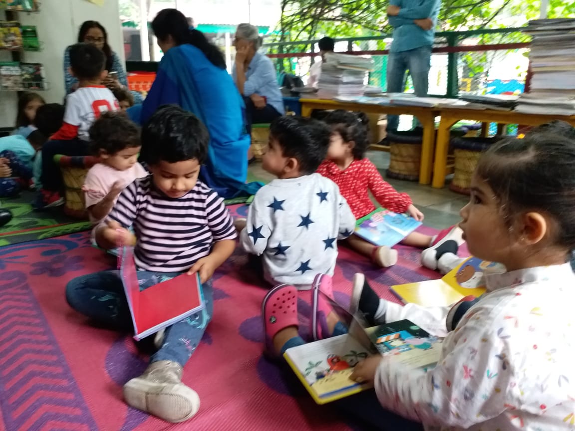 LearningTreeDel's tweet image. The Learning Tree Playschool book fair is here!
The Day 1 of our book fair was a huge success. Make sure to visit us and be involved in shaping your child’s reading habits. 
Here are some highlights of the day. A special thank you to Scholastic India and everyone who joined us.
