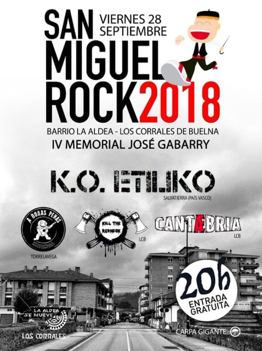 Os dejamos esto por aquí para lxs valientes que acampen desde el viernes y quieran ir calentando para el #22REBUJAS