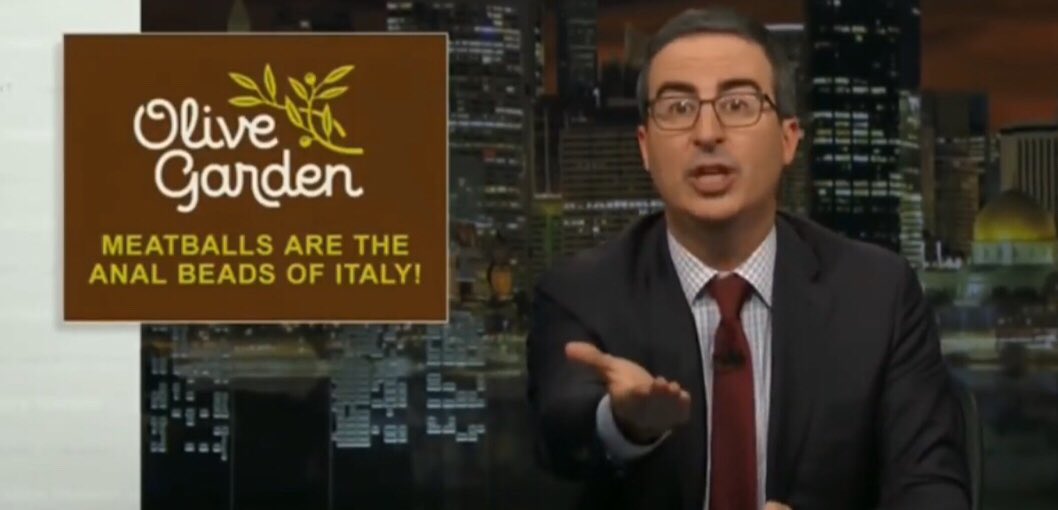 Andrew Holstein On Twitter Olivegarden Lastweektonight