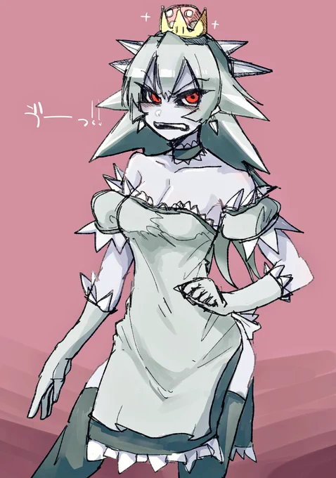 みんな!!!ドッスン姫もかわいいから!!!描いて!!!!! 