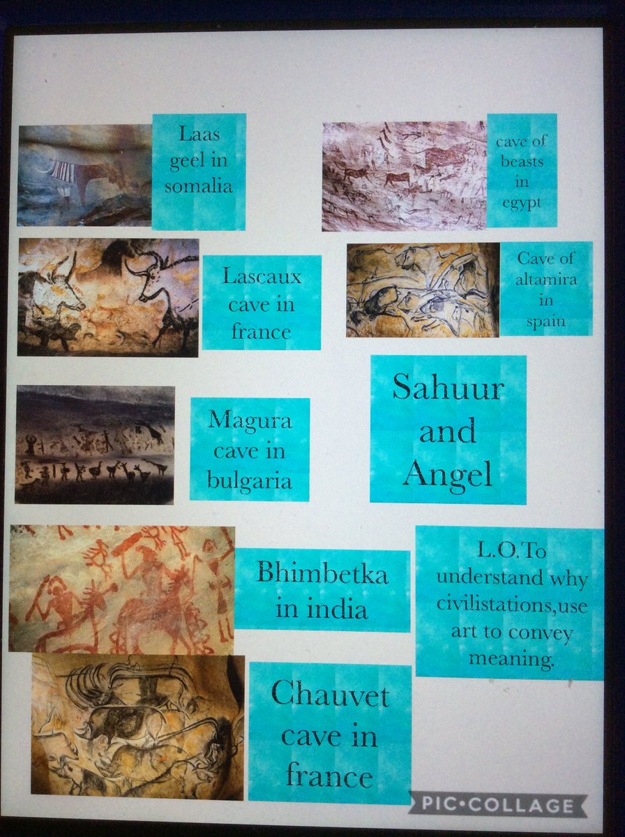 WelfordPrimary's tweet photo. 3WP have been investigating where in the world we can find cave paintings; the children have suggested finding the locations on a world map as a challenge! ๐บ ๐ #stoneage #cavepaintings #makingadifference #topicchallenge https://t.co/u5hIVlRCcE