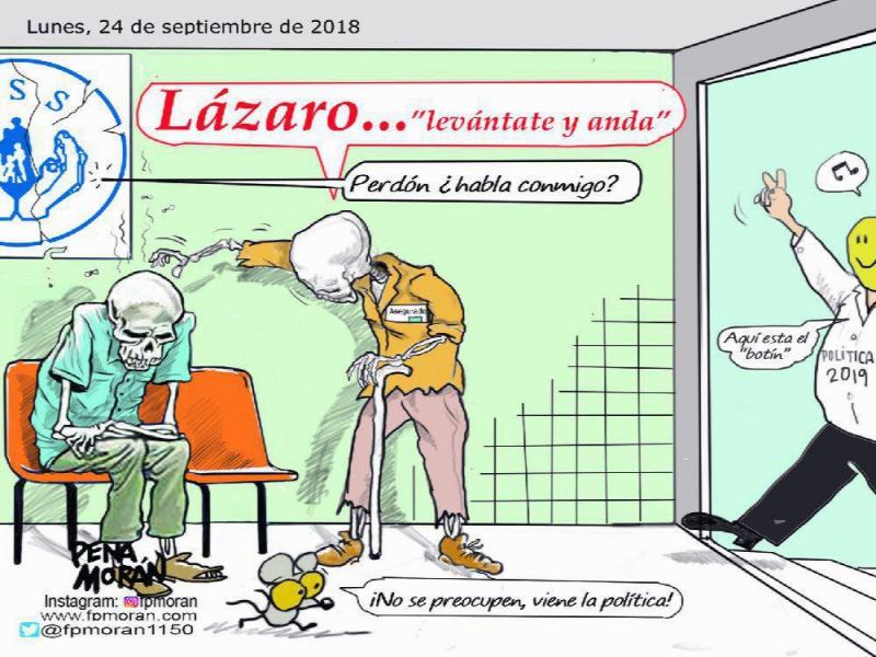 La Estrella | Panamá ಮೇಲೆ X: "Lázaro... 😱 ¡levántate y anda!... Perdón,  ¿habla conmigo? #humornegro #caricatura ¿qué les parece nuestra opinión  gráfica del día? >https://t.co/Ssfr6du6Hg https://t.co/my0ey46t6i" / X