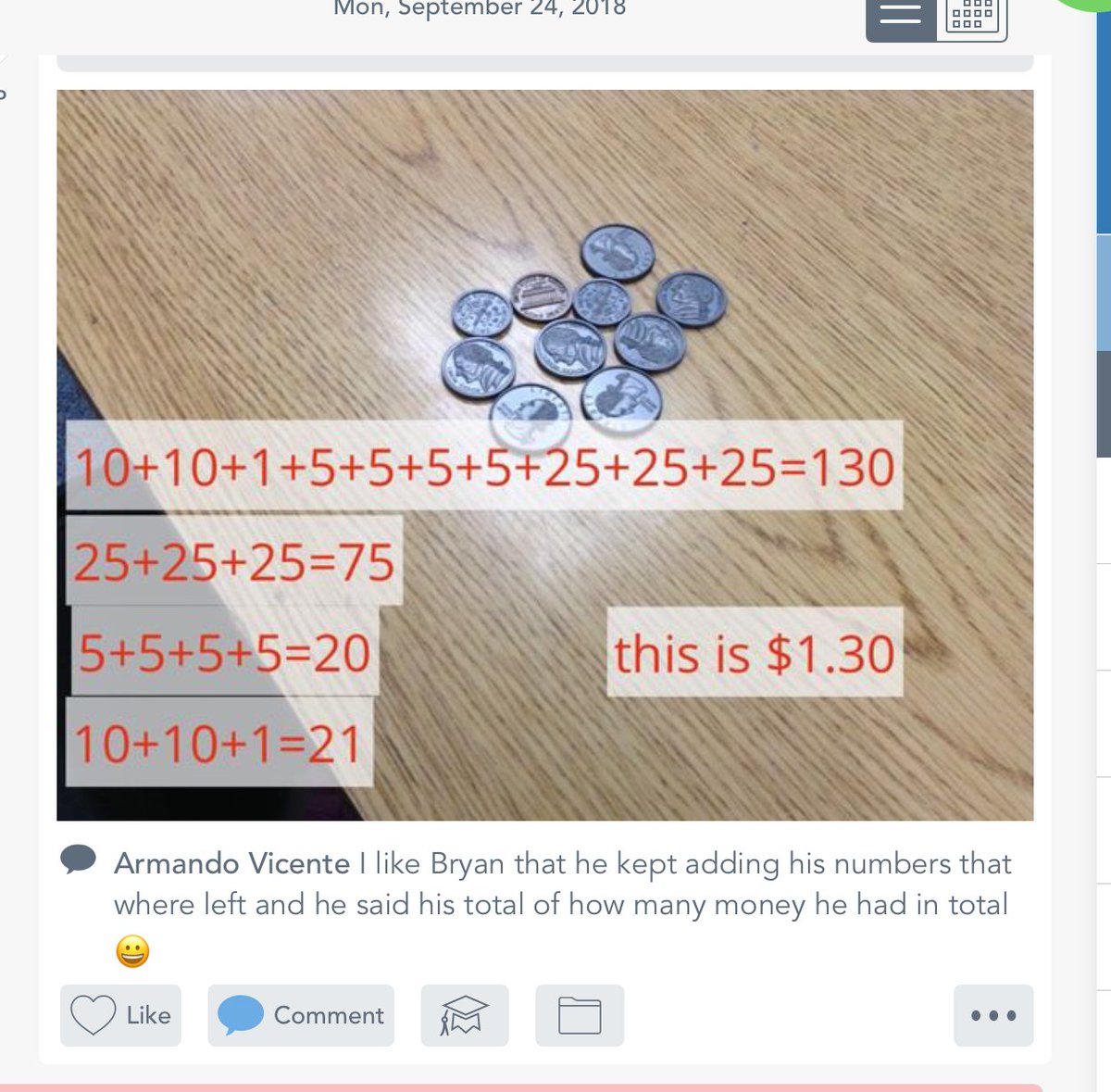 MissLaPuma's tweet image. I can’t believe I haven’t used @Seesaw before in my classroom! #cfbmath @daviscfb @CFBISD