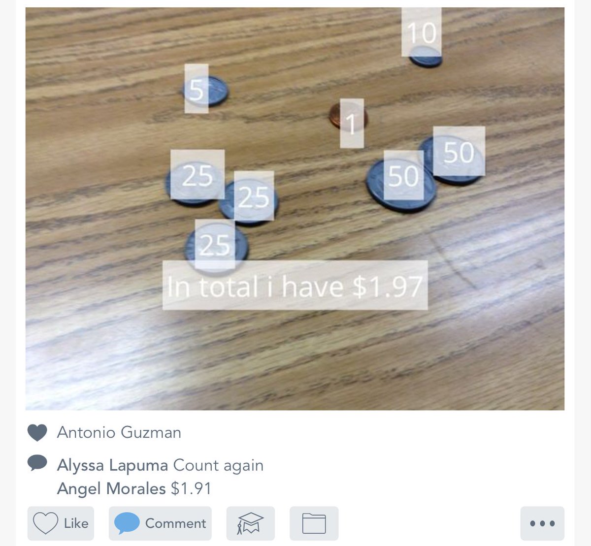MissLaPuma's tweet image. I can’t believe I haven’t used @Seesaw before in my classroom! #cfbmath @daviscfb @CFBISD
